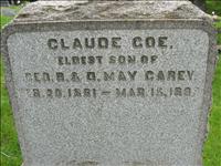 Carey, Claude Coe